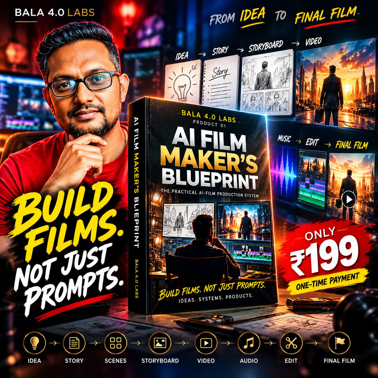 AI Film Maker's Blueprint by Bala 4.0 Labs