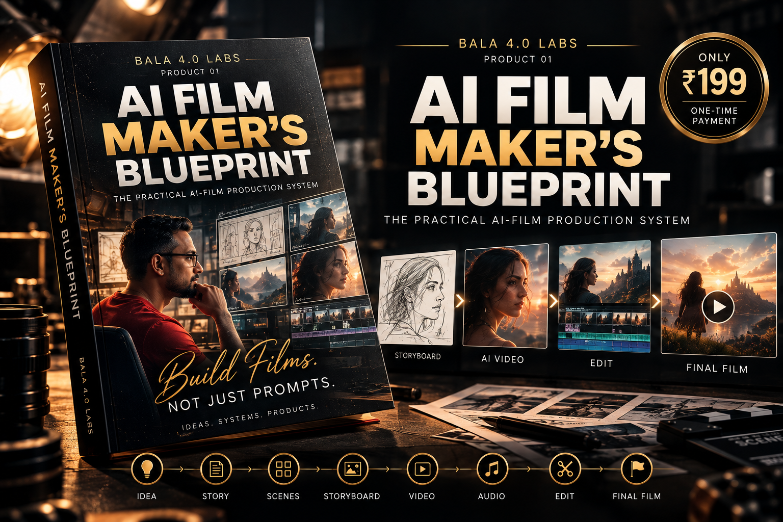 AI Film Maker's Blueprint visual